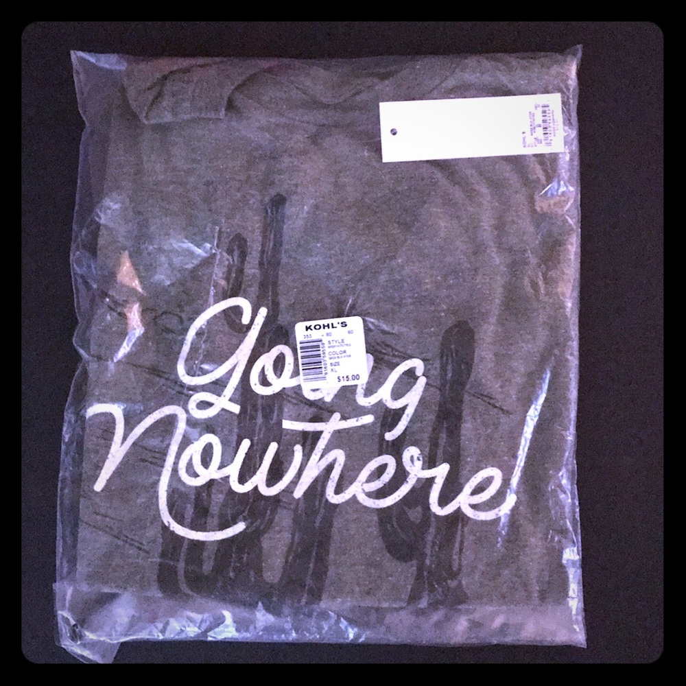 Gray T-shirt NWT men’s XL